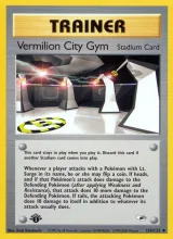 Vermilion City Gym · Gym Heroes Pokémon card