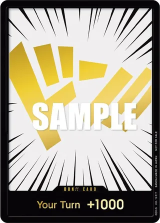 DON!! Card (Gold) #don-card-gold · One Piece Promotion Cards One Piece card