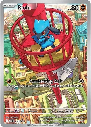 Riolu #010 · MEP Black Star Promos Pokémon card