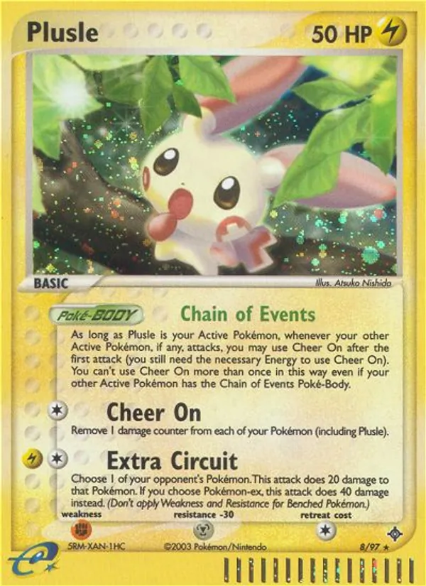 Plusle full card art