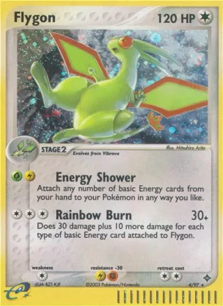 Flygon #4 · Dragon Pokémon card