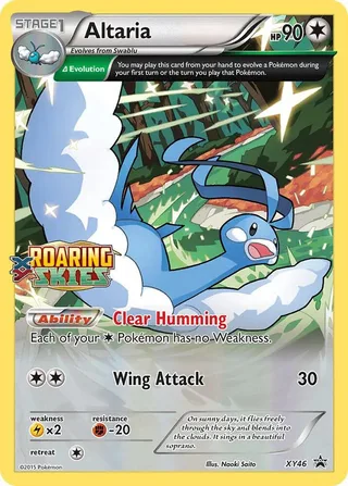 Altaria #XY46 · XY Black Star Promos Pokémon card