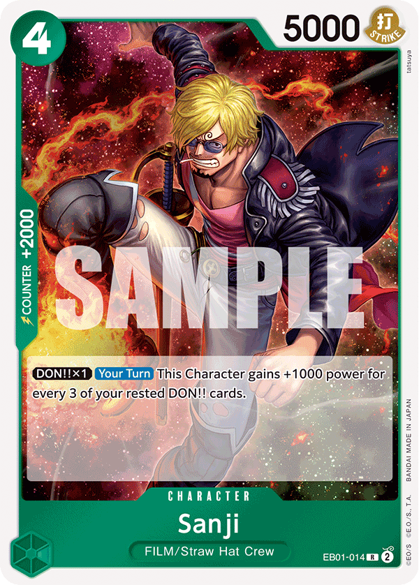 Sanji full card art