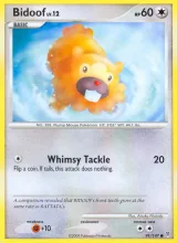 Bidoof · Supreme Victors Pokémon card