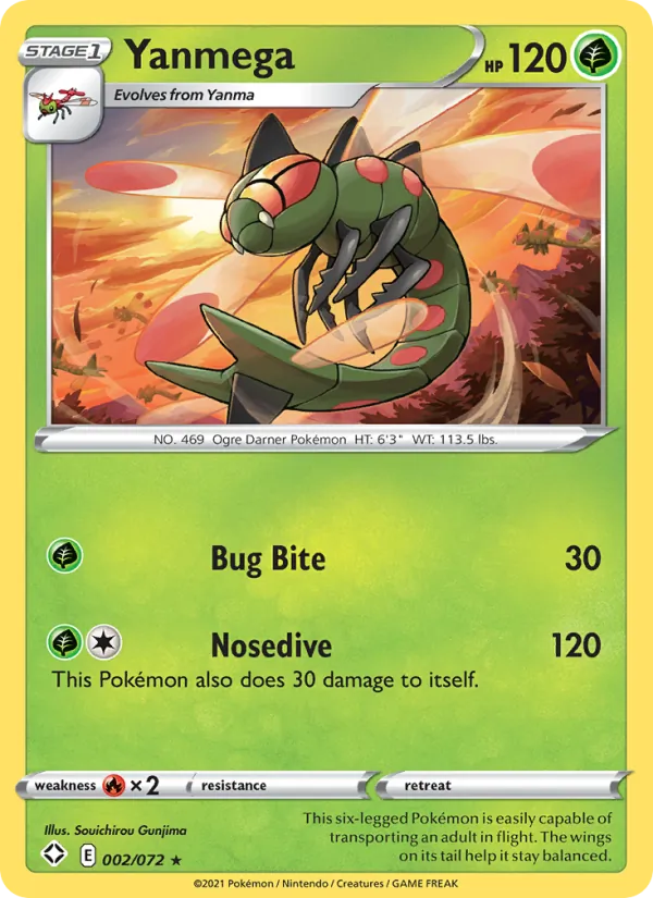 Yanmega full card art