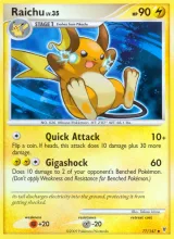 Raichu · Supreme Victors Pokémon card