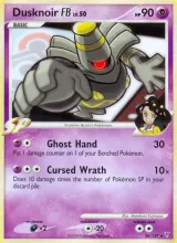 Dusknoir FB · Supreme Victors Pokémon card