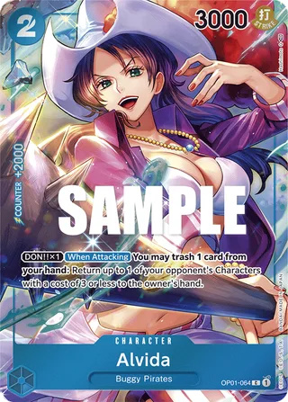 Alvida (Box Topper) #OP01-064-box-topper · Romance Dawn One Piece card