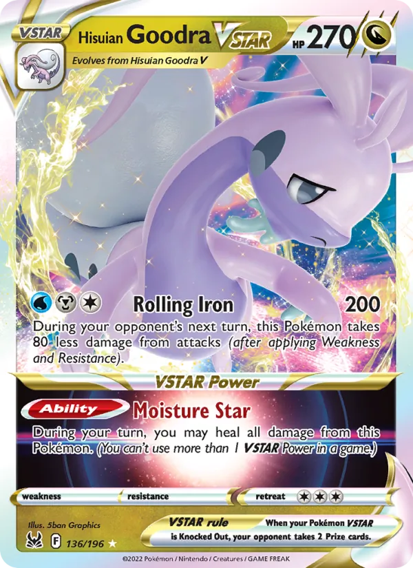 Hisuian Goodra VSTAR full card art
