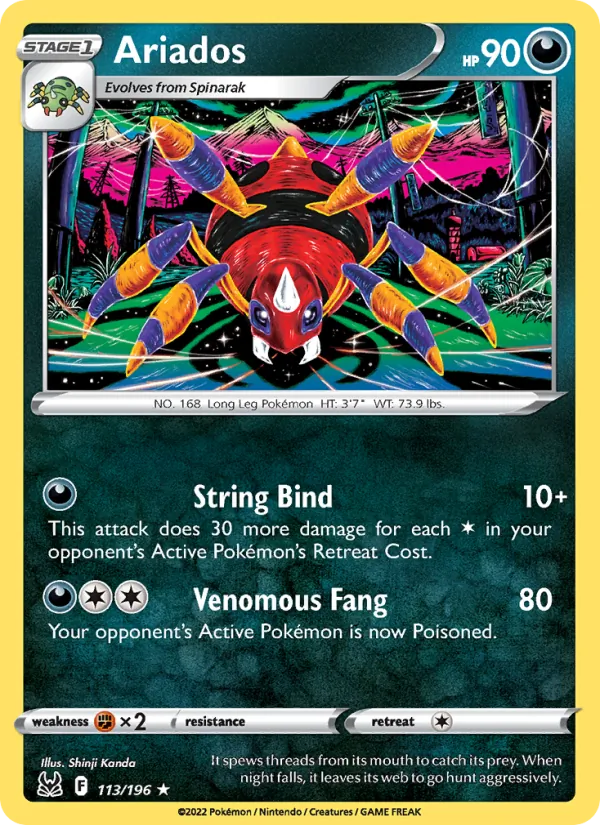 Ariados full card art