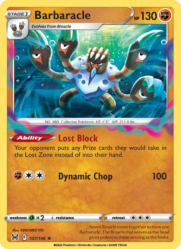 Barbaracle full card art