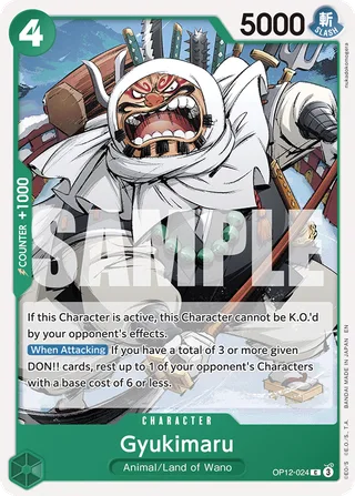 Gyukimaru #OP12-024 · Legacy of the Master One Piece card