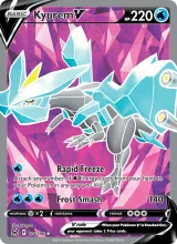 Kyurem V · Lost Origin Pokémon card
