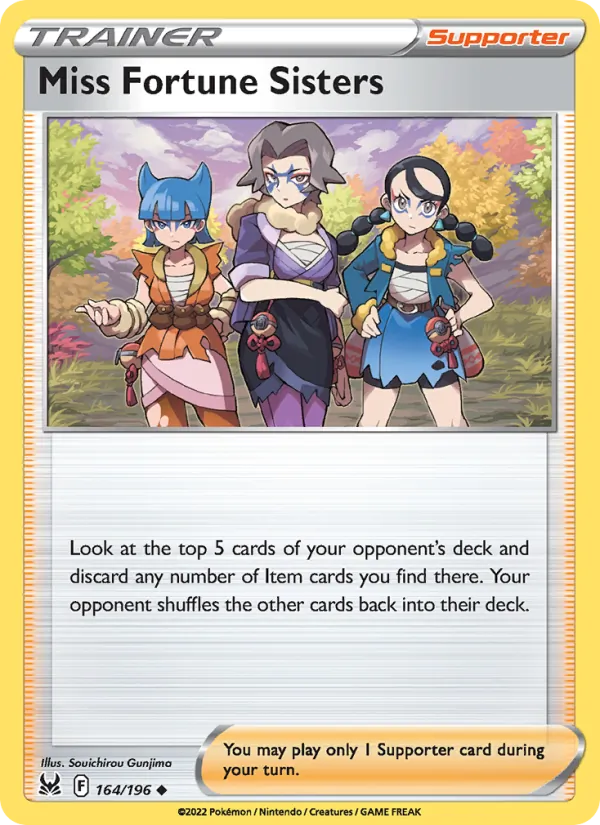 Miss Fortune Sisters full card art