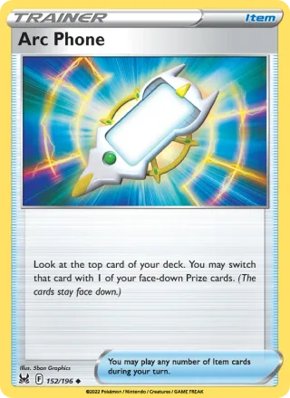 Arc Phone #152 · Lost Origin Pokémon card