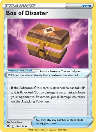 Box of Disaster #154 · Lost Origin Pokémon card