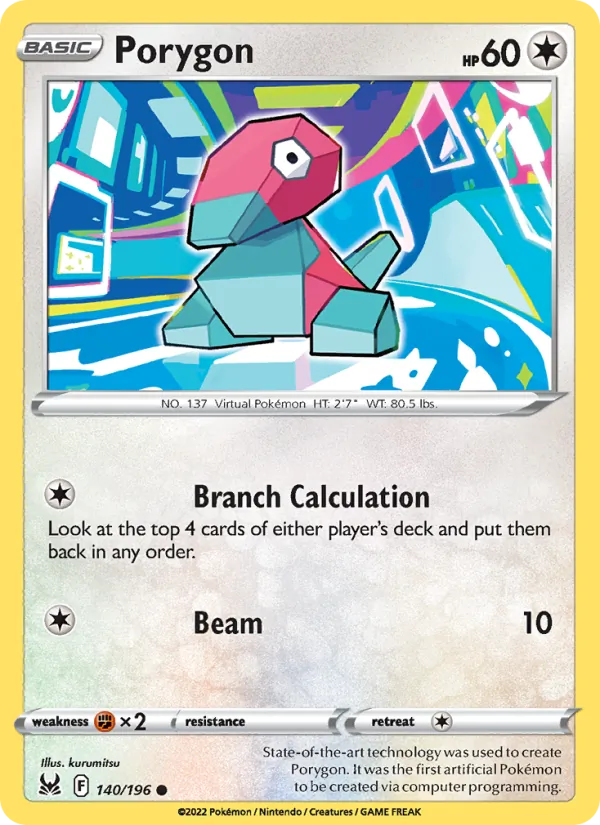 Porygon full card art