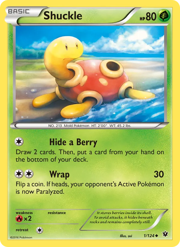 Shuckle full card art