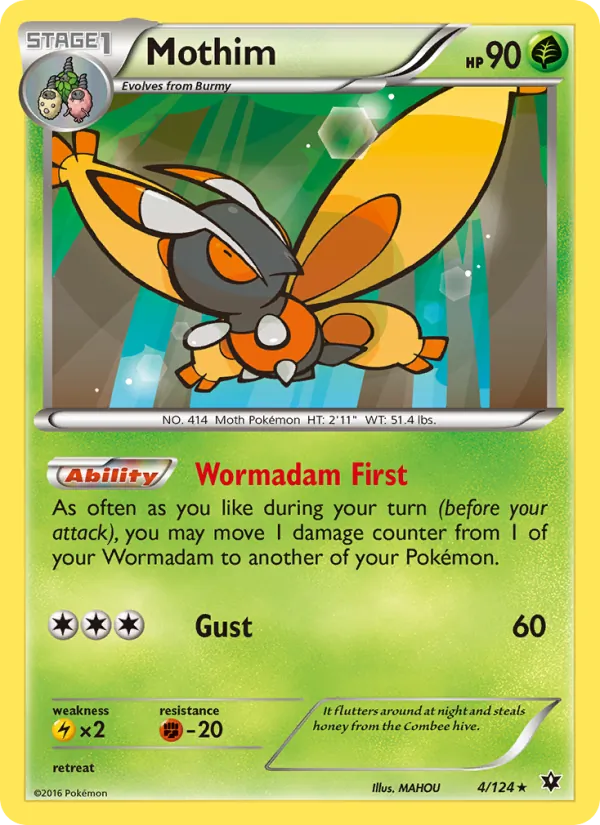 Mothim full card art