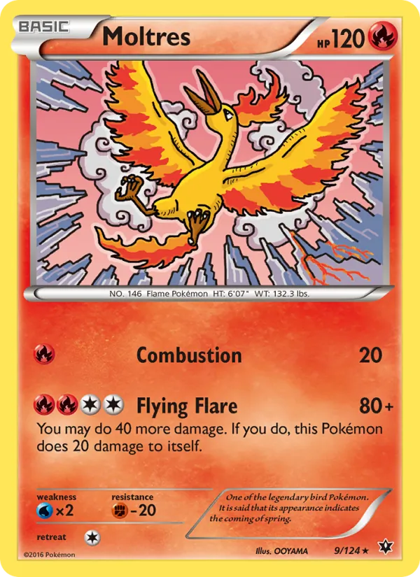 Moltres full card art