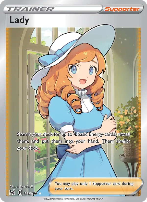 Lady full card art