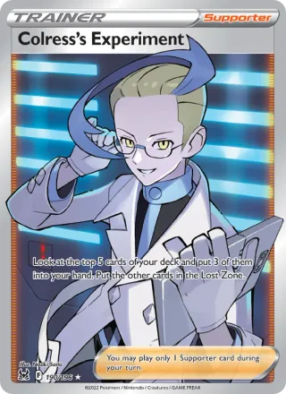 Colress's Experiment #190 · Lost Origin Pokémon card