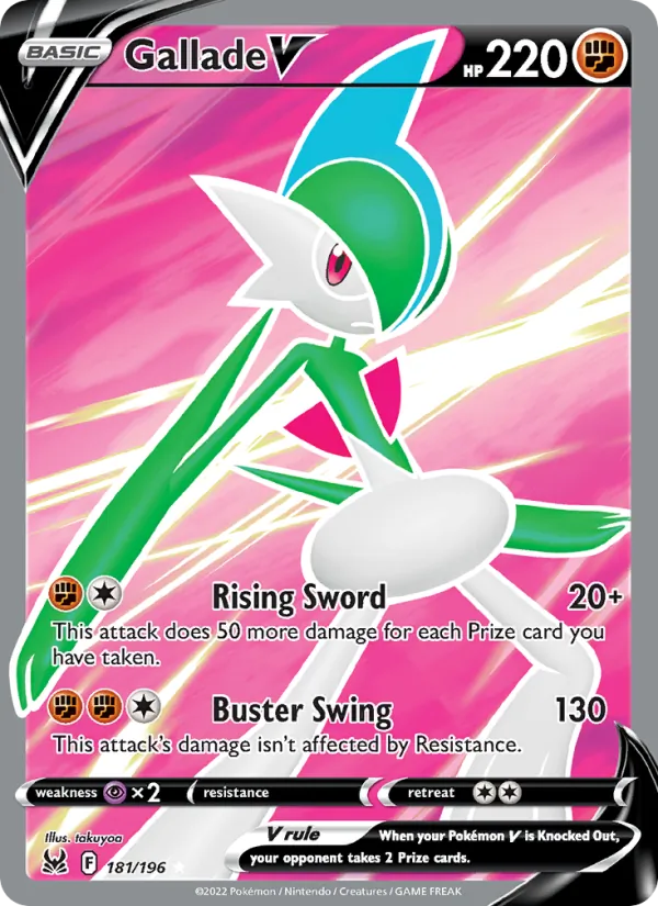 Gallade V full card art