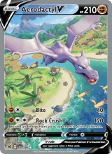 Aerodactyl V · Lost Origin Pokémon card