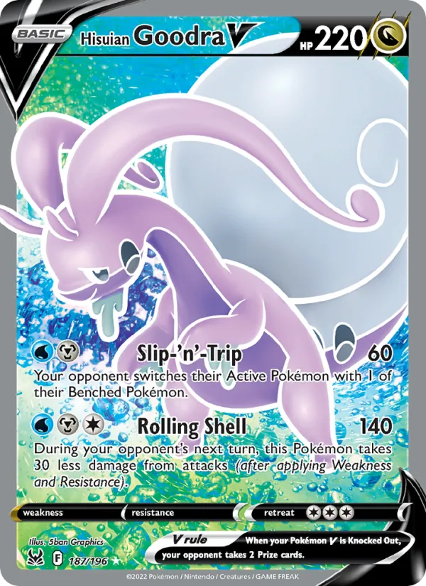Hisuian Goodra V full card art