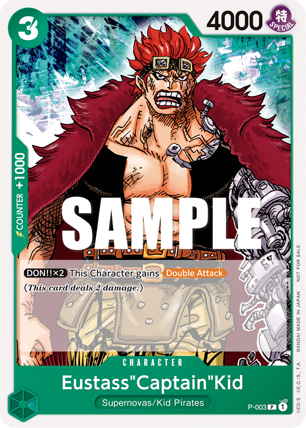 Eustass"Captain"Kid (Promotion Pack 2022) full card art