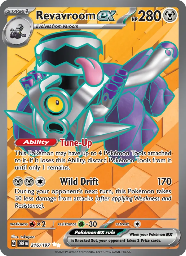 Revavroom ex full card art