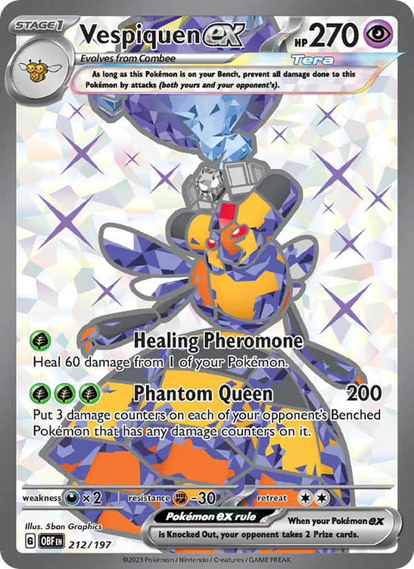 Vespiquen ex full card art
