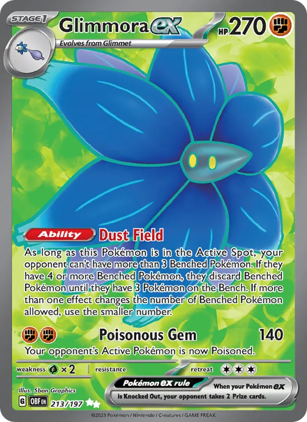 Glimmora ex full card art