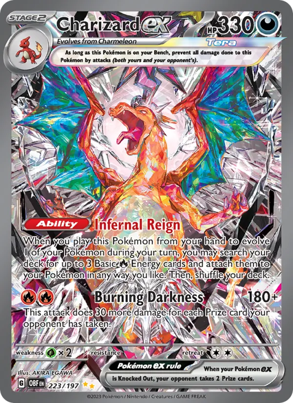 Charizard ex full card art