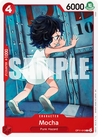 Mocha #OP11-015 · A Fist of Divine Speed Release Event Cards One Piece card