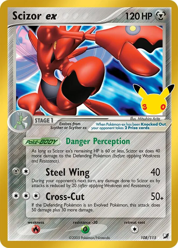 Scizor ex full card art