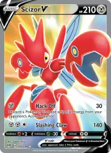 Scizor V · Darkness Ablaze Pokémon card