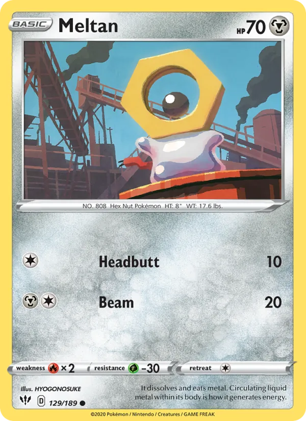Meltan full card art
