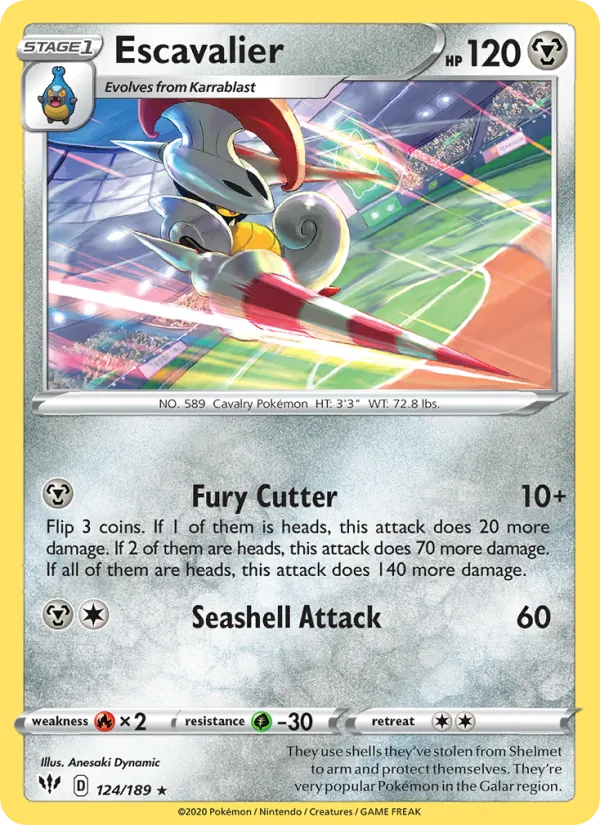 Escavalier full card art