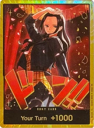 DON!! Card (Nico Robin) (Gold) #don-card-nico-robin-gold · Extra Booster: One Piece Heroines Edition One Piece card