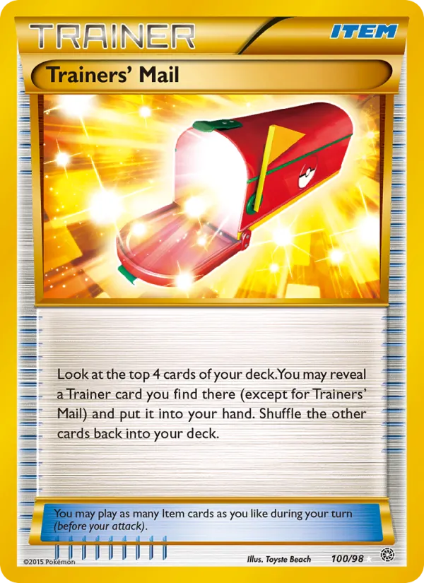 Trainers' Mail full card art