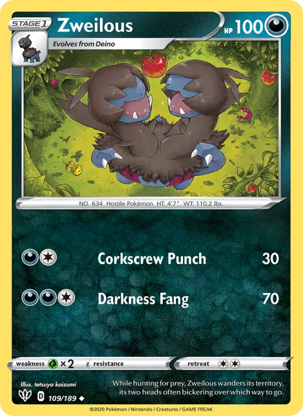 Zweilous full card art