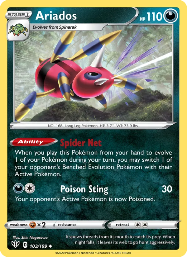 Ariados full card art