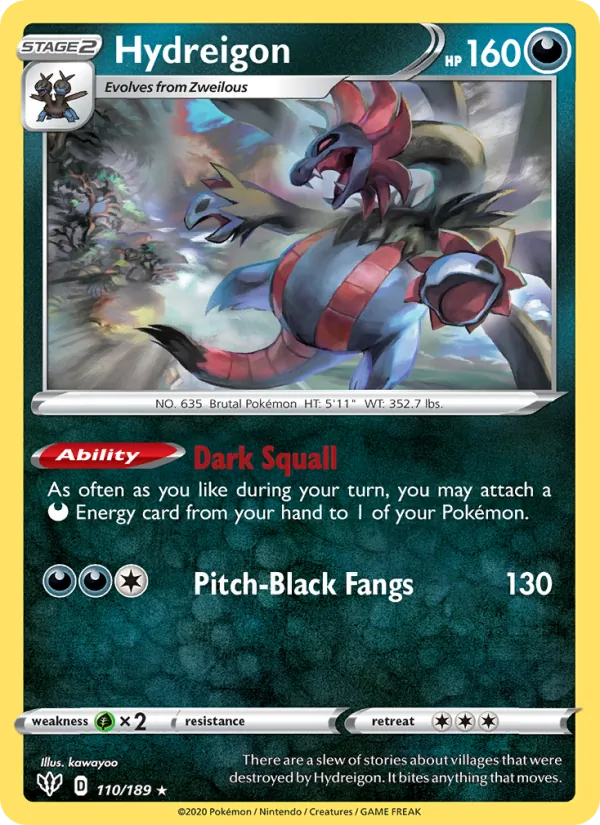 Hydreigon full card art