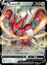 Scizor V · Darkness Ablaze Pokémon card