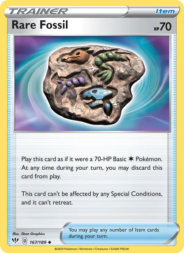 Rare Fossil full card art
