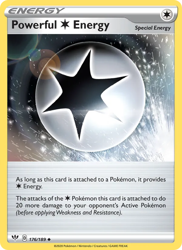 Powerful Colorless Energy full card art