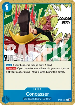 Concasser #OP12-059 · Legacy of the Master One Piece card