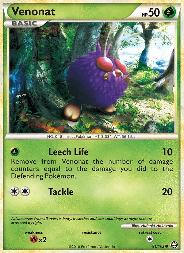 Venonat full card art