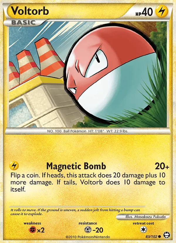 Voltorb full card art